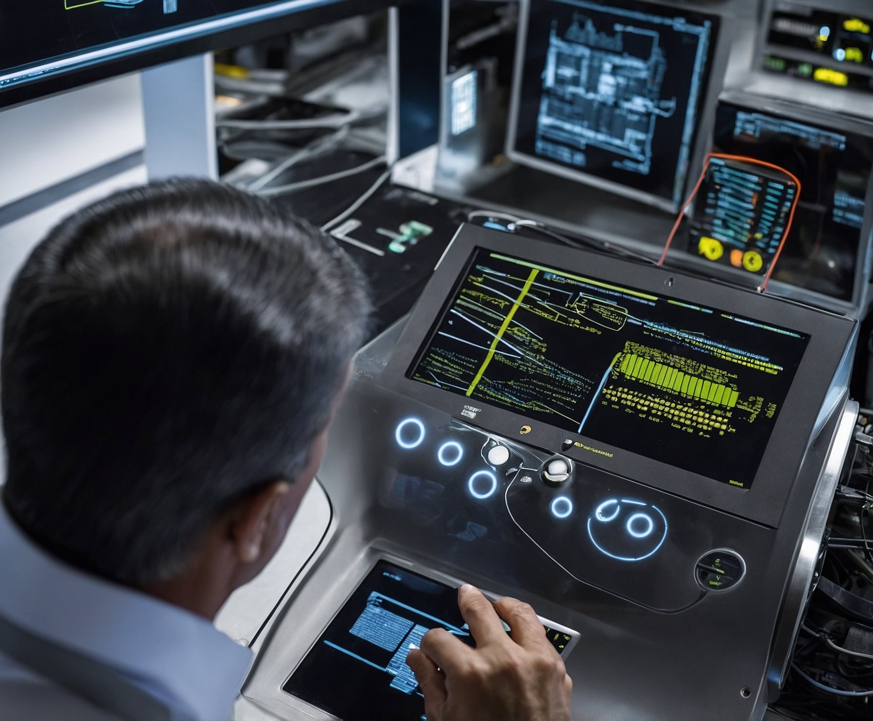 Sistema de control automatizado industrial